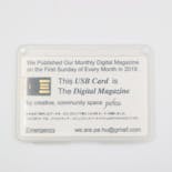 This USB Card is The Digital Magazin 